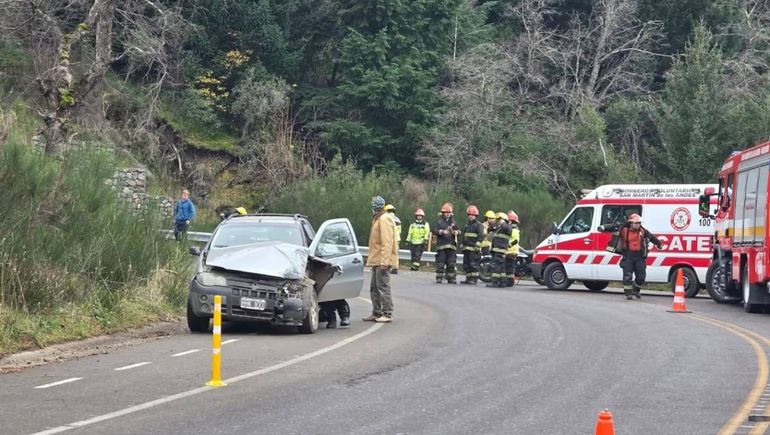 El siniestro demando un gran operativo de emergencia en Lolog.