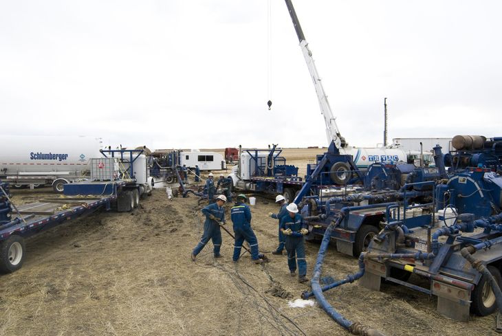 SLB sigue creciendo en el fracking de Vaca Muerta.