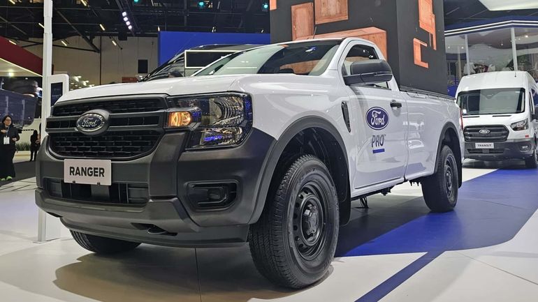 Ford Ranger Cabina Simple y Chasis debutarán en el mercado local en 2026. Foto: Ford Argentina Ford Ranger Cabina Simple y Chasis debutarán en el mercado local en 2026. Foto: Ford Argentina