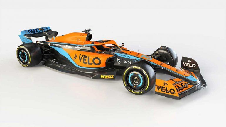McLaren presentó el auto para la temporada 2022 de la Fórmula 1