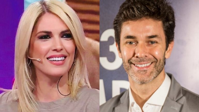 Fueguitos y corazones, los pícaros gestos entre Viviana Canosa y Mariano Martínez