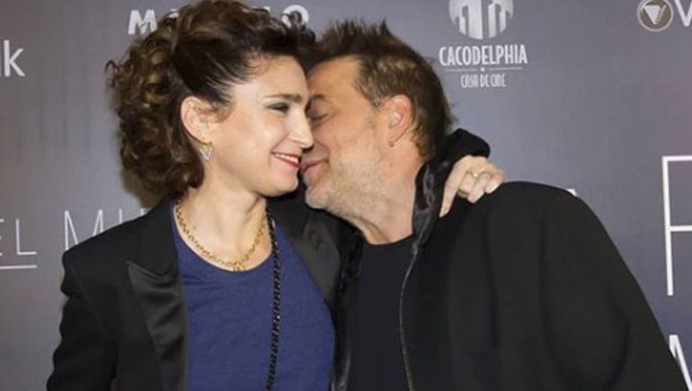 Vicentico y Valeria Bertuccelli se mostraron enamorados a 28 años de casados.