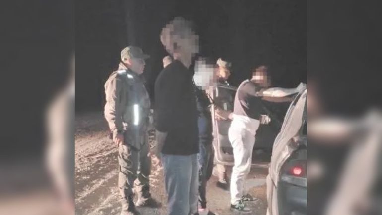 Gendarmería secuestró una mochila con cocaína, dinero y un arma en Ruta 7