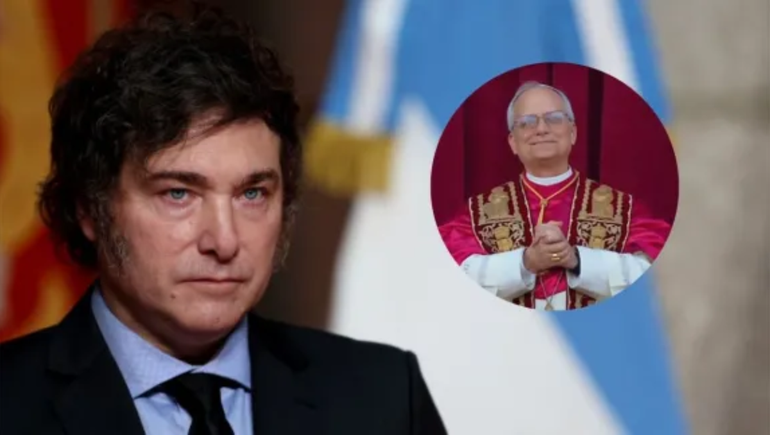 Javier Milei no viajará a la asunción del papa León XIV
