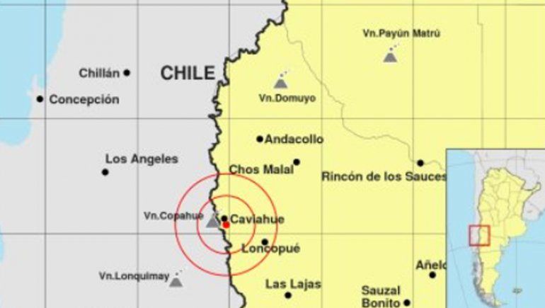 Un sismo sacudió Caviahue esta madrugada