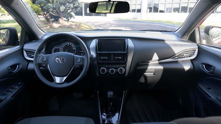 Así es el interior del Toyota Yaris. Así es el interior del Toyota Yaris.