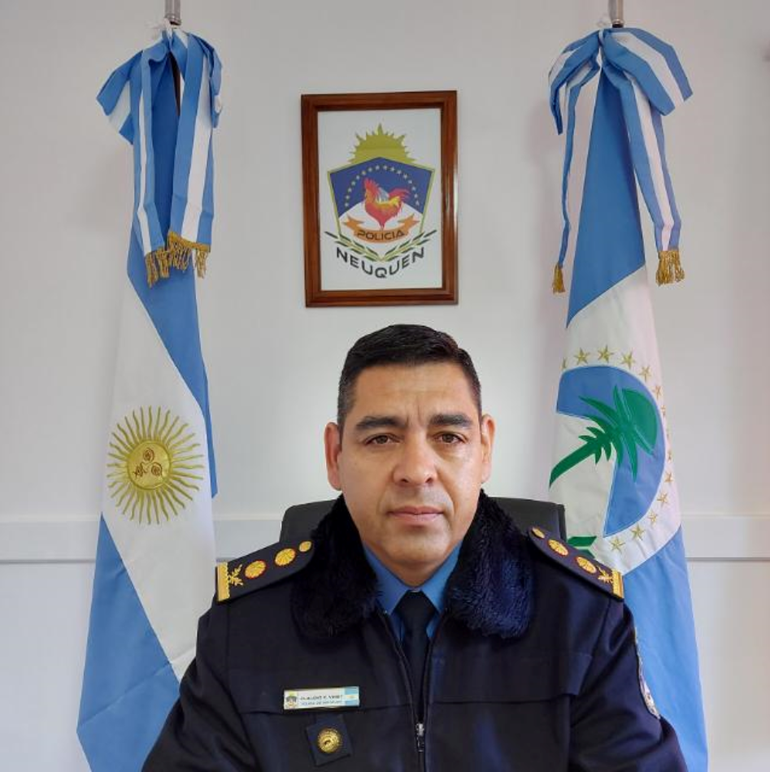 El comisario mayor Claudio Vinet, director de Seguridad de Añelo, dialogó con LMN. El comisario mayor Claudio Vinet, director de Seguridad de Añelo, dialogó con LMN.