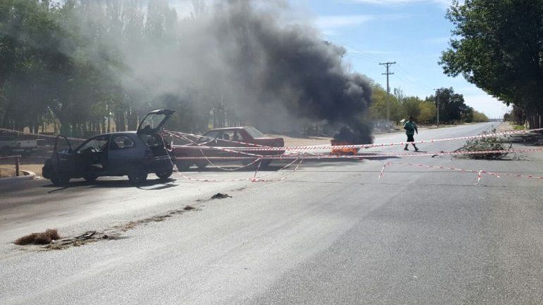 Municipales levantaron la protesta sobre la Ruta 22