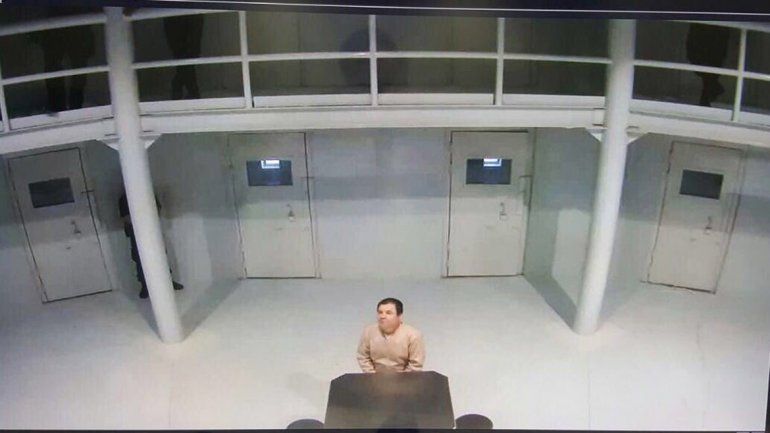 La foto del narcotraficante fue difundida por un funcionario.