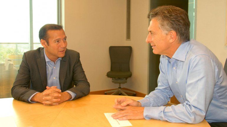 Omar Gutiérrez fue recibido por Mauricio Macri esta mañana en Buenos Aires.