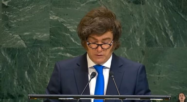 Milei en la Asamblea de la ONU: pidió la liberación del gendarme en Venezuela y reiteró el reclamo por Malvinas