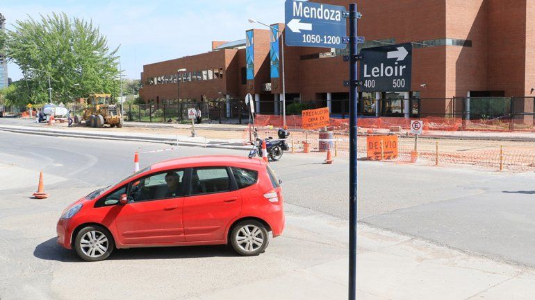 Sólo resta repavimentar la calle Leloir para su inauguración.