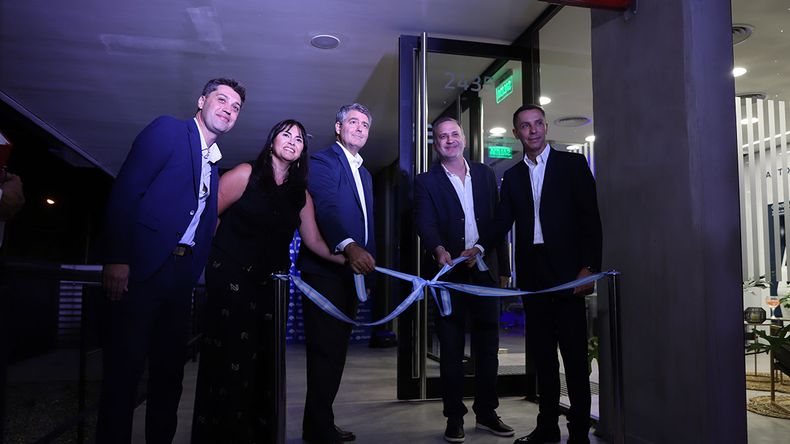 Abrió la sucursal de Banco Macro en Parque Industrial / Foto