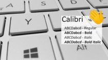 microsoft le dice adios a una famosa tipografia: calibri microsoft le dice adios a una famosa tipografia: calibri