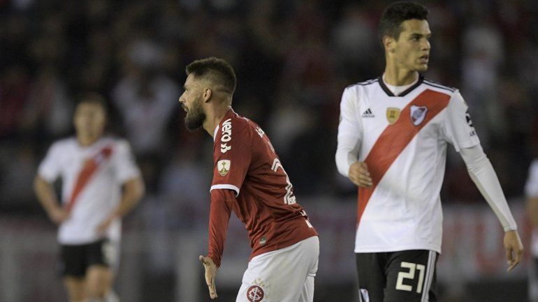 Gracias a Pratto, River salvó el invicto y empató con el Inter