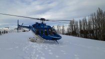 por que no pudo despegar el helicoptero de la provincia para rescatar el cuerpo del criancero