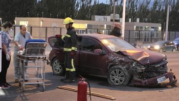 Fuerte choque en Ruta 7: varios heridos e importantes daños materiales