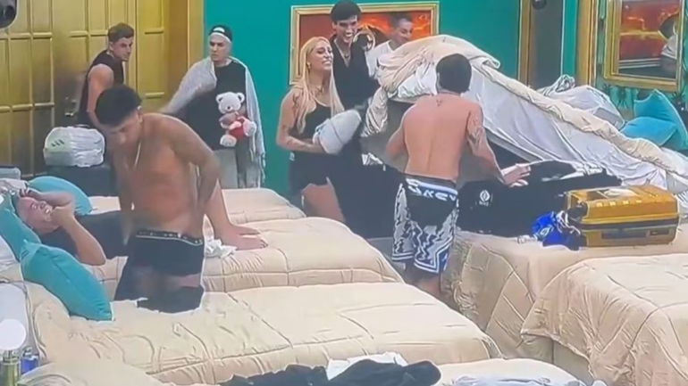 El desnudo de Brian Sarmiento en Gran Hermano