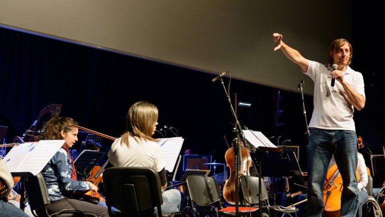El maestro Andrés Tolcachir se mostró entusiasmado con la propuesta de llevar la música a los distintos sectores de la sociedad.