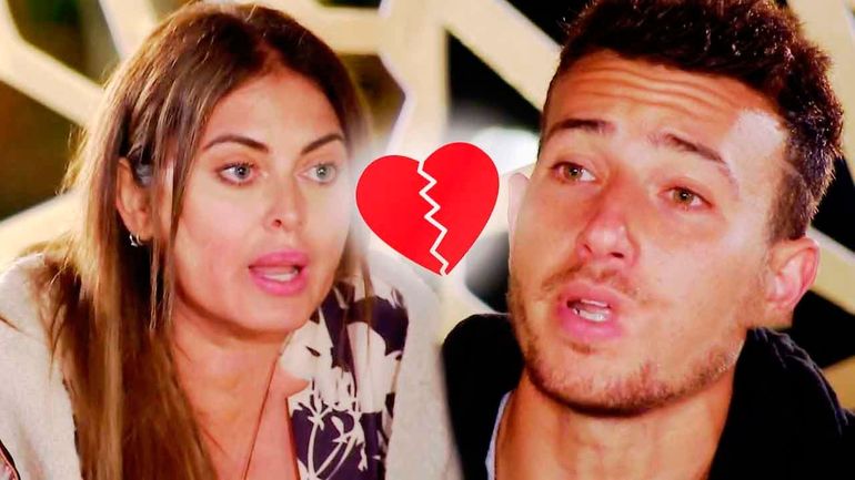 Silvina Luna y Salwe fueron novios adentro de El hotel de los famosos.