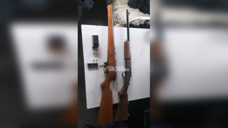 Allanan la casa de un puestero por amenazar a un vecino con un rifle