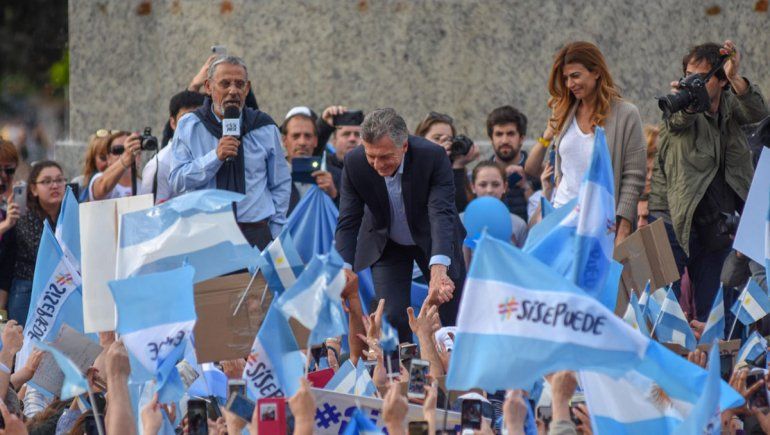 El último acto político en el que participó Quiroga fue con Macri, previo a las elecciones nacionales del año pasado.
