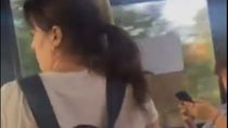 la confundio con patricia bullrich en el colectivo y la ataco: todo quedo grabado