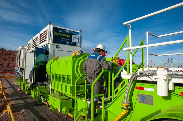 El fracking de Vaca Muerta evoluciona de cara a lo que viene. El fracking de Vaca Muerta evoluciona de cara a lo que viene.