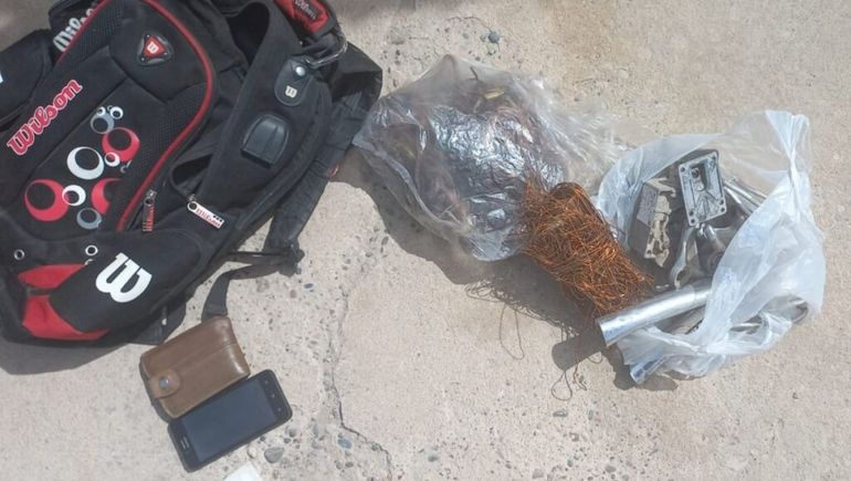 Atraparon a dos jóvenes cuando robaban cobre de un transformador