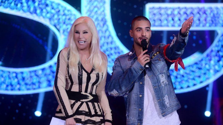 Maluma saludó a Susana