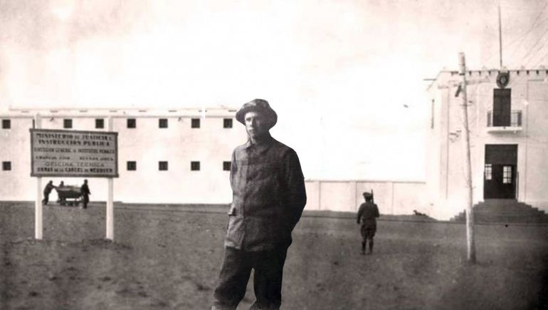 Martín Bresler, el único preso que logró escapar de la U9, en 1916.