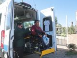 El transporte para las personas con discapacidad. La Municipalidad dispone de traslados.