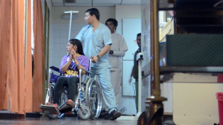 El paro fue acatado por el 80%.