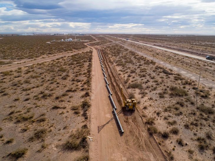 Los proyectos de exportación de Vaca Muerta siguen avanzando a buen ritmo.