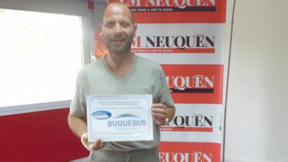 Gustavo ganó con LM Neuquén y viajará en crucero con su mujer
