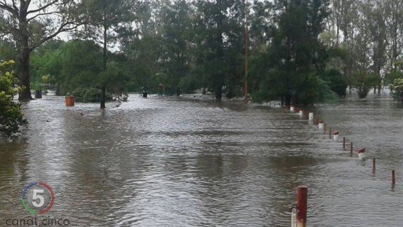 Las imágenes pertenecen a Colón (Bs.As.), una de las localidades más afectadas.