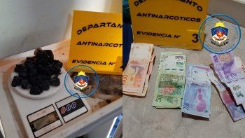 tres allanamientos en centenario: secuestraron plata, droga y vehiculos