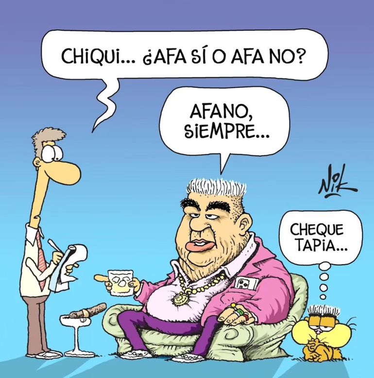 El posteo de Javier Milei contra el Chiqui Tapia El posteo de Javier Milei contra el Chiqui Tapia