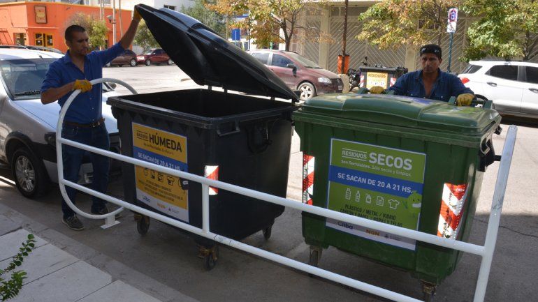 Modifican los días y el horario de la recolección de residuos