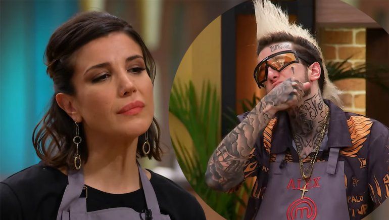El melón de Alex Caniggia que enloqueció al jurado y la bronca de Andrea Rincón
