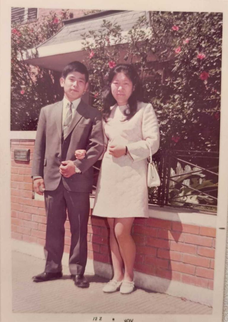 Hiroshi Moriyama y Cristina se casaron en Buenos Aires. Hiroshi Moriyama y Cristina se casaron en Buenos Aires.