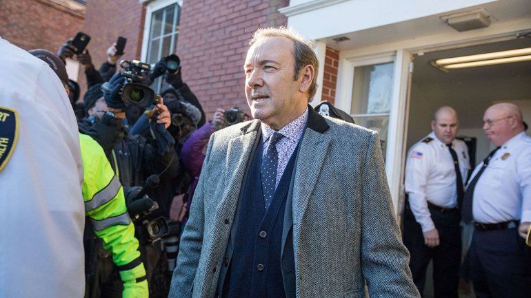 Kevin Spacey se declaró inocente y pagó una fianza para quedar libre