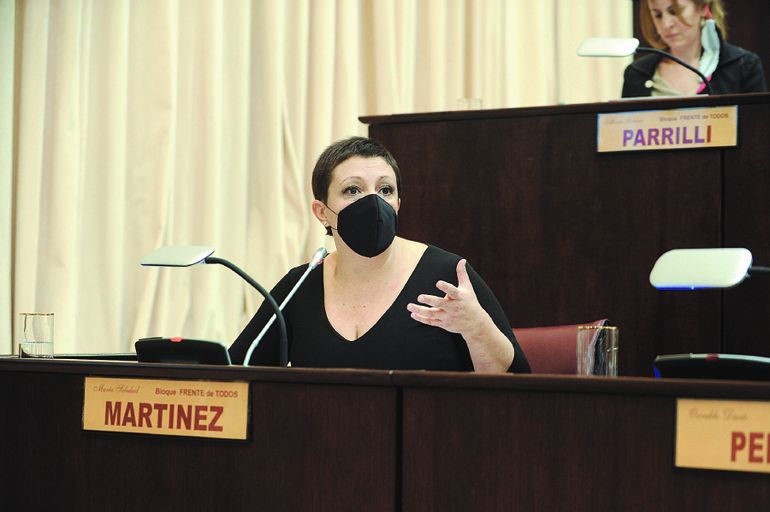 Soledad Martínez, diputada del Frente de Todos.