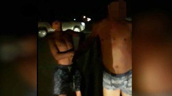 Tiraron un tele y 3 hombres las persiguieron y golpearon