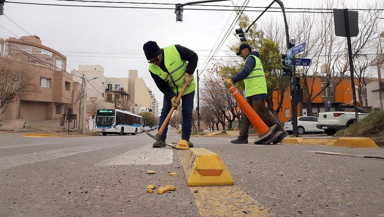 ¿Por qué se retiró la ciclovía de calle Entre Ríos?