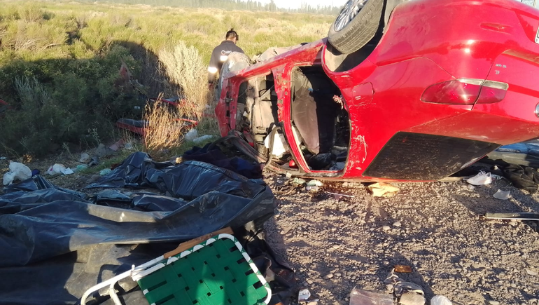 Son neuquinos los cuatro muertos en el choque de la ruta 69