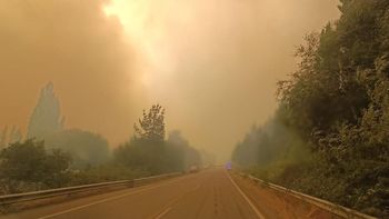 incendios de chubut: habilitaron la circulacion en la ruta 40 incendios de chubut: habilitaron la circulacion en la ruta 40
