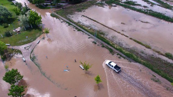 Una recorrida desde el aire con el drone de LM Neuquén 