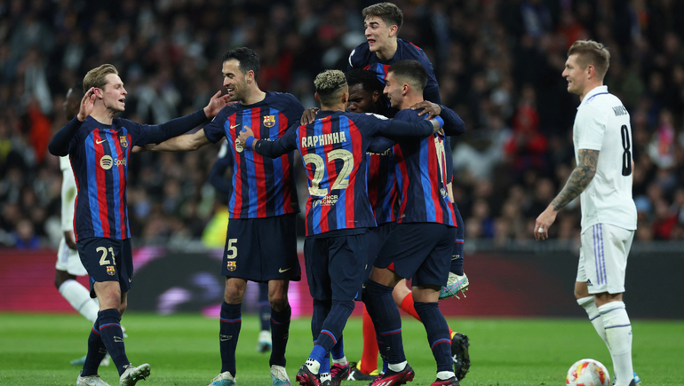 Copa del Rey: Barcelona le ganó la ida al Real Madrid