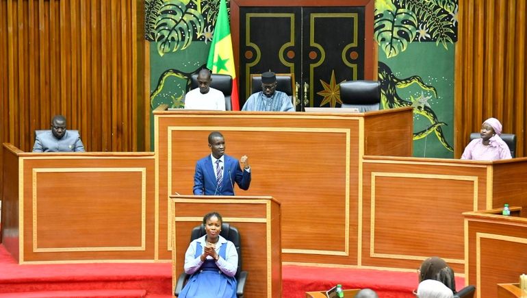 Sesión de la Asamblea Nacional de Senegal